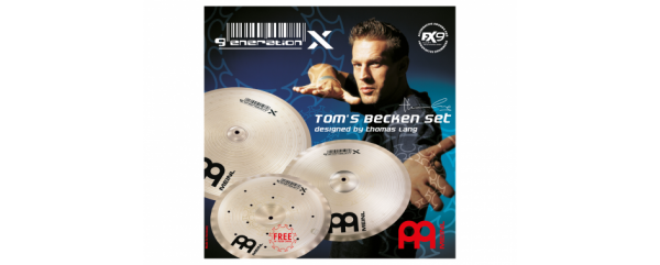 Meinl GX-TB14/17/18 GENERATION X TOM´S BECKEN SET