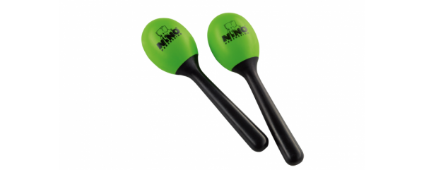 NINO Percussion PLASTIK EGG MARACAS - GRÜN NINO569GG