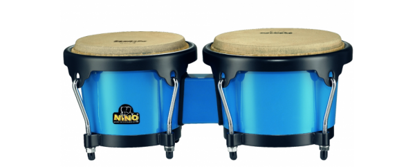 NINO Percussion NINO17B-BK PLASTIKOWE BONGOSY