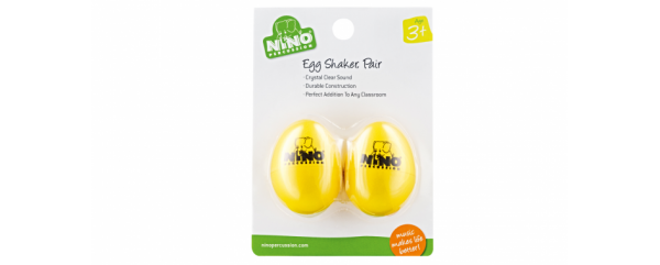 NINO Percussion NINO540Y-2 EGG SHAKER PAAR