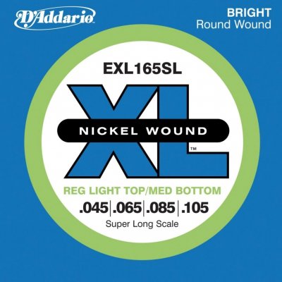 D'Addario EXL165SL Rozmiar: .045, .065, .085, .105