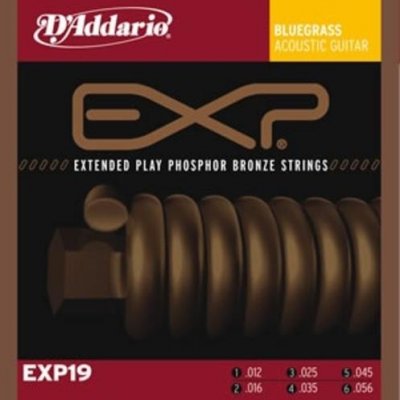 D'Addario EXP19 EXP Coated Phosphor Bronze 12-56