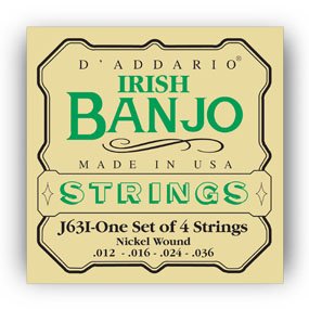 D'Addario J63I 12-36 Struny do Banjo