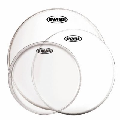 EVANS 16" G2 CLR BK PK Naciąg do tomów