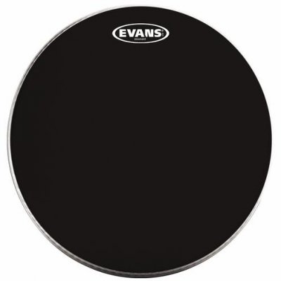EVANS 16" RES BLK Naciąg do tomów